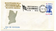 Mexico FDC 4-7-1976 U.S. Bi-Centennial 1776 - 1976 With Cachet - Indépendance USA