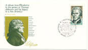 French Andorra FDC 3-7-1976 U.S. Bi-Centennial 1776 - 1976 With Cachet - Us Independence