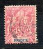 MAYOTTE 1892  (ob)  Y&Tn° 11 - P14x13 - Gebraucht