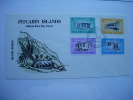 Pitcairn 293/6 FDC Häuser - Pitcairneilanden