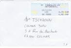 Dist 18 - Lettre Avec Timbre De Distributeur Avion En Papier De VIGNEULLES LES HATTONCHATEL 30/10/04 - 2000 Type « Avions En Papier »