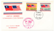 Taipei China FDC 29-5-1976 U.S. Bi-Centennial 1776 - 1976 With Cachet - Onafhankelijkheid USA