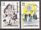 Luxembourg 1485 à 1486 Obl. - Usati