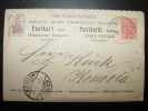 REPONSE ANTWORT REPLY  KOUVOLA  ADMINISTRATION RUSSE RUSSIA RUSSIE FINLAND FINLANDE  ENTIER POSTALE GANZSACHE STATIONERY - Storia Postale