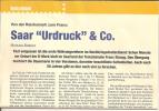 Saarland  -  Die Dauerserie Von 1947, Sowie Mit Ueberdruck In Francs. 9 DIN A4 Seiten. Sehr Detailiert!! - Philatelie Und Postgeschichte