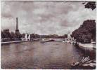 75. PARIS . LA SEINE ET LE PONT ALEXANDRE III. Carte Taxée  Sans Timbre LETTRE T Dans Un Triangle; CACHET DE DIJON GARE. - La Seine Et Ses Bords