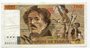 P France 100 Francs "" DELACROIX "" 1982 - 100 F 1978-1995 ''Delacroix''