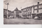 Châtillon Sur Chalaronne CPSM Petit Format Hôtel Parc Cycles Et Motos Voiture Ancienne - Châtillon-sur-Chalaronne