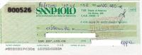 BANCA SAMPAOLO /  Assegno Bancario - Other & Unclassified