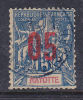 MAYOTTE N° 23 05 SUR 15C BLEU   TYPE GROUPE OBL - Sonstige & Ohne Zuordnung