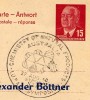 CHEMISTRY NATURAL PRODUCTS SYDNEY AUSTRALIA 1960 On East Geman Postal Card - Chimie