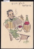 (ca Bellinzone ) Marzo 1942 Barbera; Disegno Matita E Aquerello De O. Dikman (Hans Schatzmann) ; F. 15 / 10 (9269) - Bellinzone