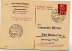 FOIRE INTERNATIONALE BRUXELLES Belgique 1961 Sur R.D.A. P65A Carte Postale Impression Privée #1-2 - Documentos Conmemorativos