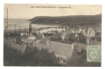 Saint-Michel-en-grève (22) :Vue Générale Du Bourg En Direction De La Mer En 1906. - Saint-Michel-en-Grève