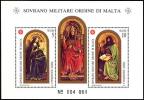 1989 - Sovrano Militare Ordine Di Malta BF 27 Quadro Di Van Eyck   ++++++++ - Tableaux