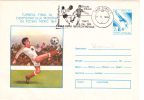 WORLD CHAMPIONSHIP FOOTBALL MEXIC, 1986, COVER STATIONERY, ENTIER POSTAL, OBLITERATION CONCORDANTE, ROMANIA - 1986 – Mexiko