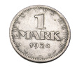 Allemagne -  1 Mark - 1924 A - Ar. - TB+ - 1 Mark & 1 Reichsmark