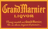 GRAND MARNIER LIQUOR  PRENEZ MODELE SUR GRAND MARNIER - Liqueur & Bière