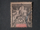 NOUVELLE-CALEDONIE   ( O )  De  1892   "   Timbre  Colonies  Françaises   "     N°  48  Papier Teinté - Used Stamps