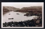 RB 868 - Early Real Photo Postcard - Crowds & Rowing At Peasholm Lake Scarborough Yorkshire - Scarborough