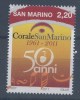 SAN MARINO 2011 - ANNIVERSARIO DELLA CORALE SAN MARINO - MNH** - 412 - Nuovi