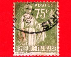 FRANCIA - Usato - 1932 - Allegorie Di Pace - 75 - 1932-39 Vrede