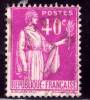 FRANCIA - 1932 - USATO -  Tipo Pace - 40 - 1932-39 Paz