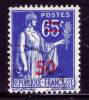 FRANCIA - 1939-41 - USATO -  Tipo Pace - 50 Su 65 - 1932-39 Paz