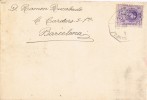 Carta A Barcelona 1914. AMBULANTE San Juan De Las Abadesas - Storia Postale