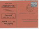 Firmenkarte / Berlin Halensee /  EF  Nr. 121 - Storia Postale