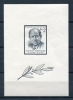 Czechoslovakia 1957 Sc 831 MI Block 17 Imperf.  MNH Death Of  Pres Antonin Zapotocky - Unused Stamps