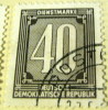 Germany 1956 Official Stamp 40pf - Used - Andere & Zonder Classificatie