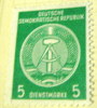 Germany 1954 Official Stamp 5pf - Mint - Andere & Zonder Classificatie