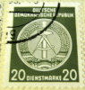 Germany 1954 Official Stamp 20pf - Used - Other & Unclassified