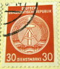 Germany 1954 Official Stamp 30pf - Used - Autres & Non Classés