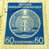 Germany 1954 Official Stamp 60pf - Used - Otros & Sin Clasificación