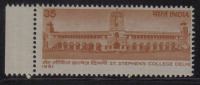 India MNH 1981, St.Stephens College - Ungebraucht