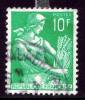 FRANCIA - Usato - 1957 - Raccolti - Mietritrice - 10 - 1957-1959 Oogst