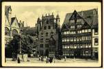 Hildesheim - Tempelhaus Und Wedekindhaus Am Marktplatz -  Ansichtskarte Ca.1943   (1215) - Hildesheim