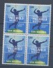 SAN MARINO 2010 - CAMPIONATI MONDIALI DI PALLAVOLO MASCHILE - QUARTINA - MNH** - 387 - Unused Stamps