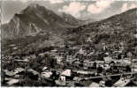 Saint Michel De Maurienne - Vue Générale Et Croix Des Têtes - Saint Michel De Maurienne