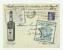 13    Bouches Du Rhône   MARSEILLE  1ère Liaison Aéropostale De Nuit  Postal   25.7.1939 - 1927-1959 Lettres & Documents