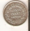 MONEDA DE PLATA DE BOLIVIA DE 20 CENTAVOS DEL AÑO 1877  (COIN) SILVER,ARGENT. - Bolivië