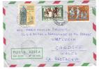 TZ140 - VATICANO 1961 , Lettera Via Aerea Per La Gran Bretagna - Storia Postale