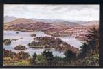 RB 869 - J. Salmon ARQ A.R. Quinton Postcard - Belle Isle & Bowness Windermere Lake District Cumbria - Andere & Zonder Classificatie