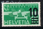 Sello 10 Cts Sobre 15, SUIZA Aereo, Yvert Num A 20 * - Unused Stamps