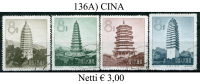 Cina-136A - Oblitérés