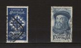 Portugal: Année 1940 Et 1945, Lot 2 Timbres N° 599 Et 660 - Used Stamps