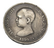 Espagne - 5 Pesetas  - 1891 - TB+ - Ar - Provincial Currencies
