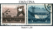 Cina-136J - Oblitérés